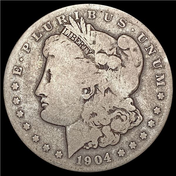 1904-S Morgan Silver Dollar NICELY CIRCULATED