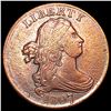 Image 1 : 1807 Draped Bust Half Cent CLOSELY UNCIRCULATED