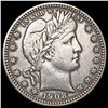 Image 1 : 1908-D Barber Quarter CLOSELY UNCIRCULATED
