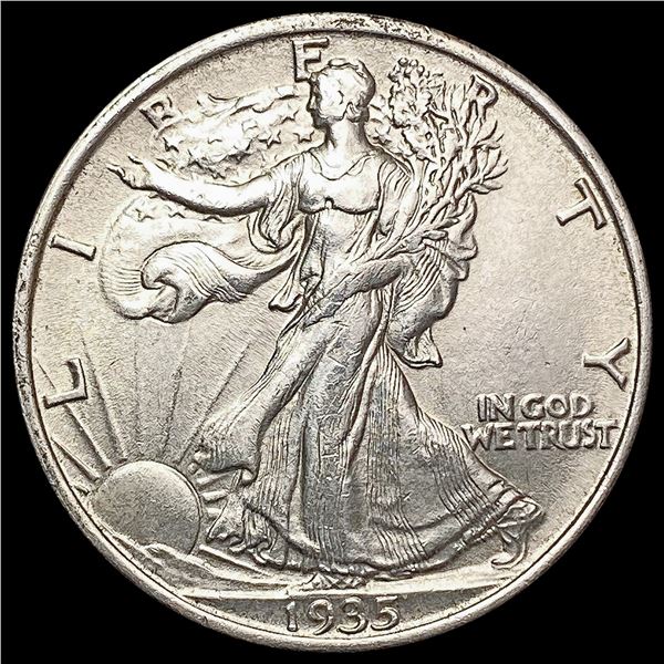 1935 Walking Liberty Half Dollar CHOICE AU