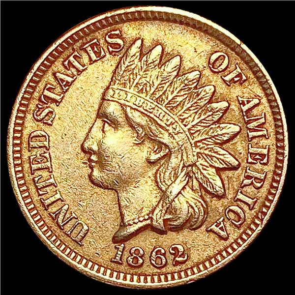 1862 Indian Head Cent CLOSELY UNCIRCULATED