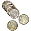 Image 2 : 1946-1951 Varied Date UNC BTW Half Dollars [9 Coin