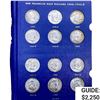Image 1 : 1948-1963 Complete UNC Franklin Half Dollar Set [3