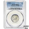 Image 1 : 1939 Jefferson Nickel PCGS MS65 REV 40