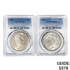 Image 1 : 1922 [2] Silver Peace Dollar PCGS MS64