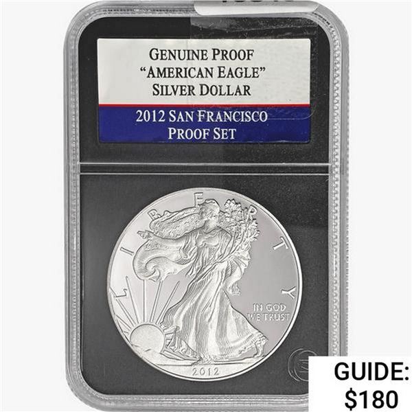 2012-S Silver Eagle PCS GenuinePF