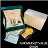 Image 1 : Rolex Datejust Champagne Dial 18K Gold