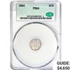 Image 1 : 1864 CAC Silver Three Cent CAC PR64
