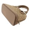 Image 2 : Louis Vuitton Light Brown Monogram Satin Alma Mini Handbag