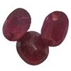 Image 1 : 16.55 ctw Oval Mixed Ruby Parcel