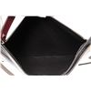 Image 7 : Valentino Navy Blue Leather Double Zip Clutch