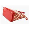 Image 3 : Louis Vuitton Red Vernis Dot Leather Yayoi Kusama Lockit Vertical MM Satchel Bag