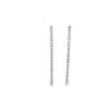 Image 2 : 5.40 ctw Diamond Hoop Earrings - 14KT White Gold