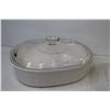 Image 3 : (2) Corning Ware Casserole Dishes - (1) Glass Pyrex Lid