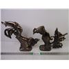 Image 1 : Pair of Vintage Syroco Wood Roosters