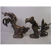 Image 2 : Pair of Vintage Syroco Wood Roosters