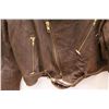 Image 2 : *Men's Soft Leather Jacket - Size 42 - Has Some Storage Scent