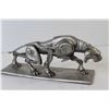 Image 3 : Puma Metal Decor - 9.5"longx 3"widex4.5" Tall