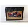 Image 1 : 1954 Harley Davidson Pan Head Print/Picture - 20"x16"