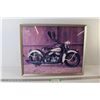 Image 1 : Harley Davidson Picture - 20.5"x16.5"