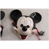 Image 3 : (2) Mickey and Minnie Mouse Wall Hangings, Mickey Mouse Toothbrush Holders