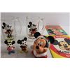 Image 7 : Mickey Mouse and Minnie Mouse Merch - Books, Glasses, Figurines