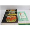 Image 2 : (4) Vintage Cookbooks, Glassite Promotional Paper, (8) Nabob Food Coupons
