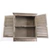Image 3 : Wooden Wall Cabinet - 4 3/4" x 13 3/4" x 23" H