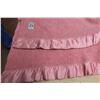 Image 3 : Kenwood Pink Lap Wool Blanket (62" x 68")