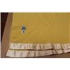 Image 2 : Kenwood Yellow Wool Blanket (76" x 91")