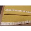 Image 5 : Kenwood Yellow Wool Blanket (76" x 91")
