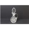 Image 3 : Pinwheel Rose Bowl - Pinwheel Oil Jar - (2) Crystal Sugar Bowls
