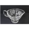 Image 5 : Pinwheel Crystal Gravy Boat - Crystal & Glass Dishware