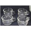 Image 2 : Glass Punch Bowl w/12 Glasses & Spoon