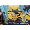 Image 2 : Minions Kids Blanket - Twin Bed Size