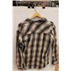 Image 3 : * Men's Harley Davidson Plaid Button-Up Shirt - Size XL