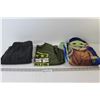 Image 1 : Boys Clothes Lot Size 14-16: Levi Pants (New), Shirt, Baby Yoda Star Wars Onesie