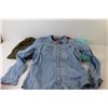 Image 2 : Girls Clothes Lot Size 14: (2) Button-up Shirts, (2) Hoodies/Bunnyhugs, Dress