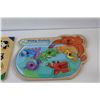 Image 3 : (2) Kids Wooden Puzzles - Farm Animals & Fish