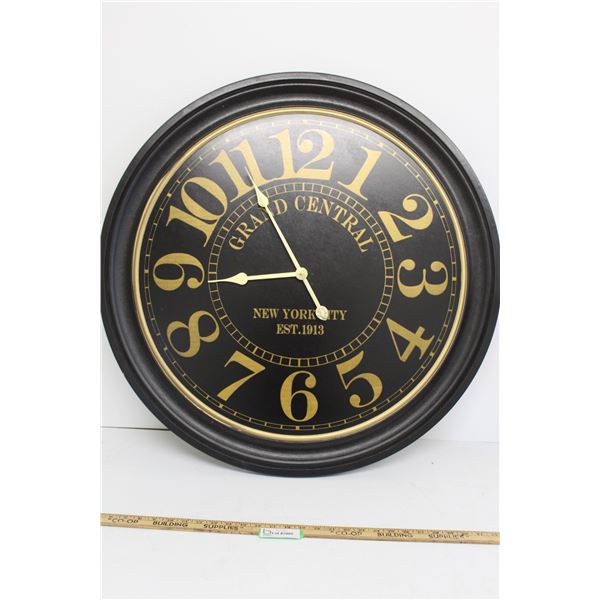*Large Clock - 31 1/2", Untested