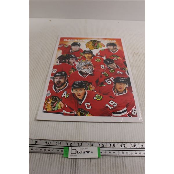 Chicago Blackhawks Print - 11" x 16"