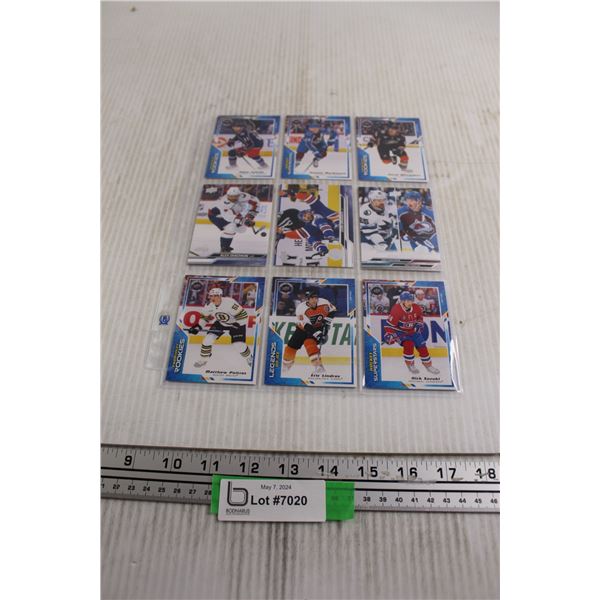 (9) Assorted Hockey Rookie Cards and Inserts