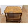 Image 1 : * Wooden Side Table - 21" x 23" x 26"