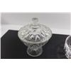 Image 2 : (4) Glass Dishes - Candy Dishes