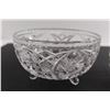 Image 2 : Crystal Footed Bowl, Glass Pineapple Candy Dish