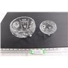 Image 1 : (2) Footed Crystal Bowls