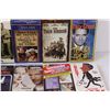 Image 4 : (11) Lot of VHS Movies: Star Wars; John Wayne; Cary Grant; Merle Streep