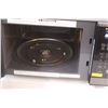 Image 3 : Panasonic 900 Watt Black Microwave Oven - Powers Up 15" Wide 12" Tall