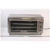 Image 1 : Black & Decker Brushed Aluminum Toaster Oven - Powers Up 22" Wide 12" High