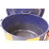 Image 2 : GSW Blue Graniteware Canning Pot With Lid and Vintage Tin Covered Cake Pan